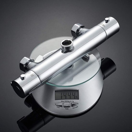 Eisl Vital Shower Fixture, with Thermostat and Temperature Lock Hochdruck Chrome Eisl Vital Shower Fixture, with Thermostat and Temperature Lock Hochdruck Chrome