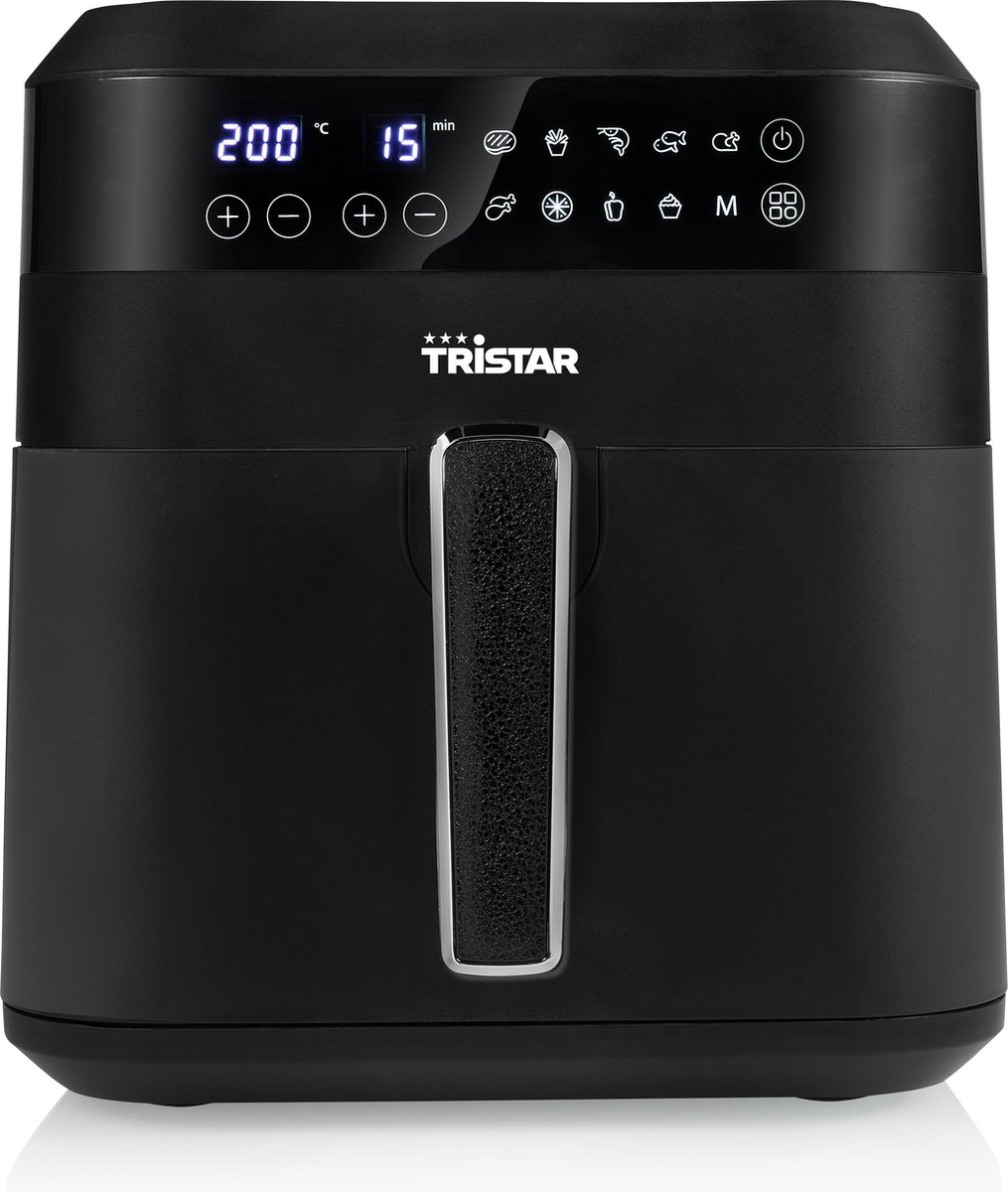 Tristar FR-6999 Digitale Airfryer XXL - Inhoud 6 Liter - Touch screen -1700 Watt
