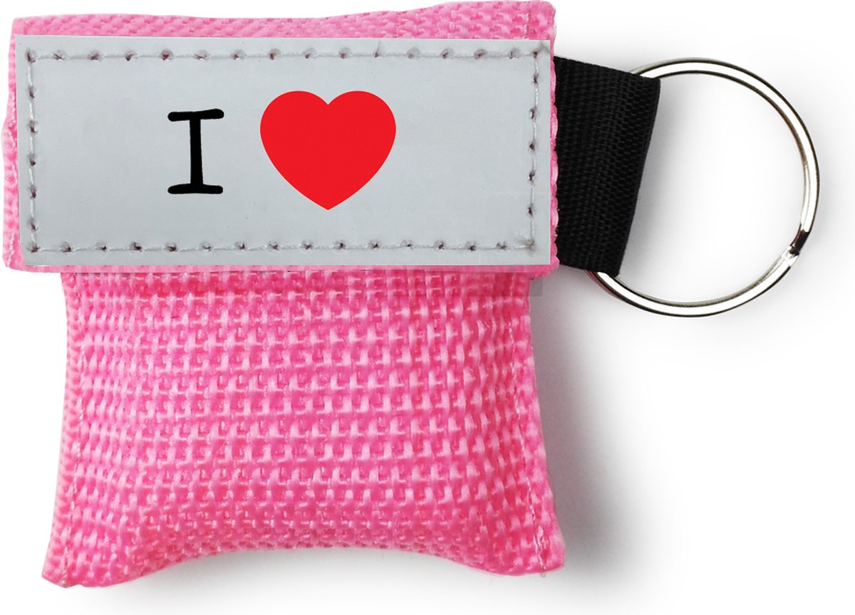 Goedkoopste Kiss of Life - Beademingsmasker - I Love - Roze