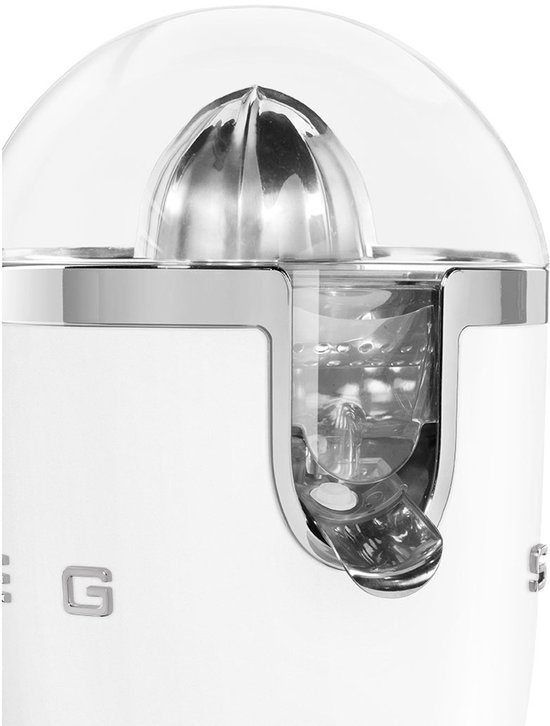 SMEG CJF01WHMEU - Citruspers - Mat Wit - Handmatige druk - 70W van SMEG — afbeelding 2