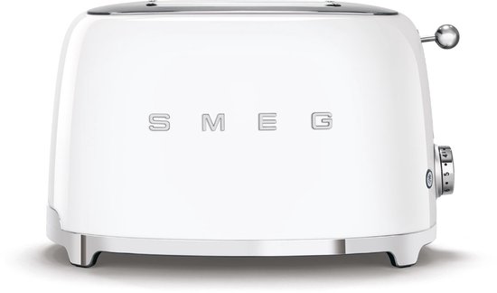 SMEG TSF01WHEU - Broodrooster - Wit - 2x2 - 950W - 6 niveaus