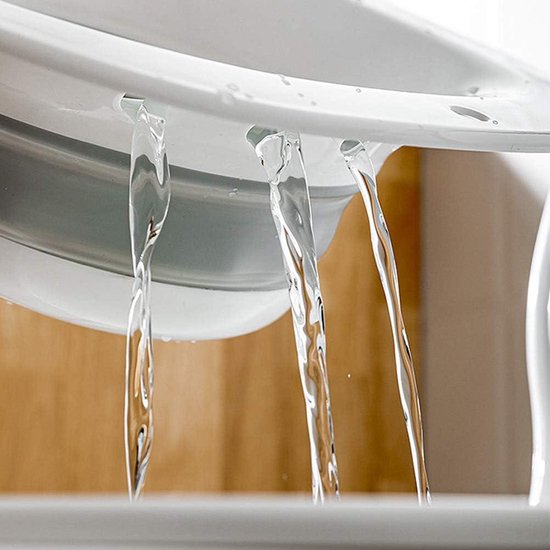 Opvouwbaar zitbad voor toilet - Verlichting van toiletaambeien en postpartale wonden — afbeelding 5