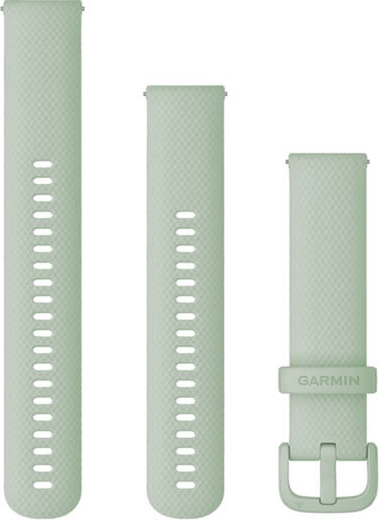 Bracelet Garmin à dégagement Quick 20 mm vert