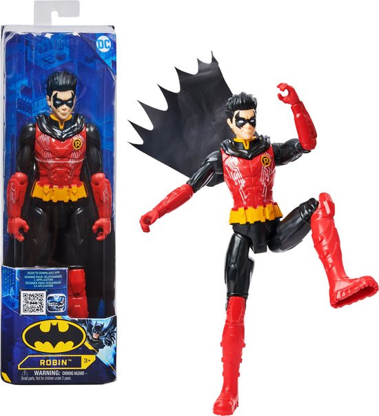 Chaussettes Montantes DC Comics Robin - Licencié Officiel - Pour Juniors/adolescents