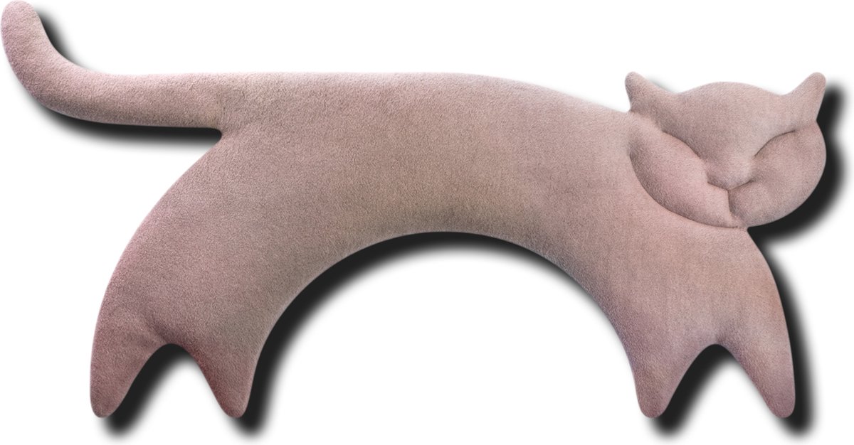 Goedkoopste Leschi Warming Pillow Clara the Cat - Coral