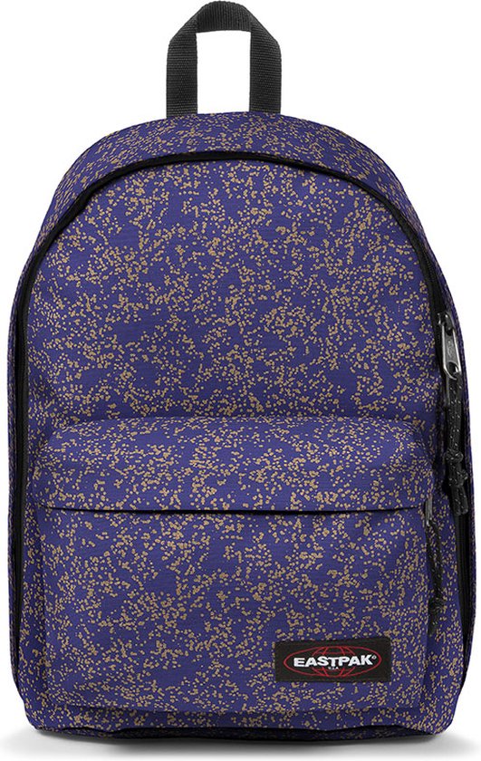 Eastpak OUT OF OFFICE Sac à Dos, 44 cm, 27 L, Glitbloom Navy (Bleu