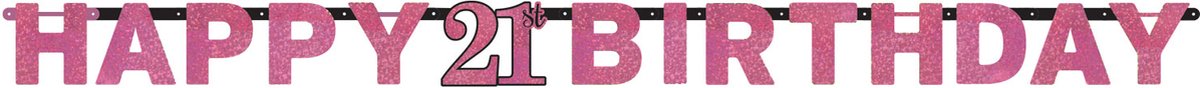 Amscan by Riethmuller - Riethmüller - Letterslinger Happy Halloween (1.90 m) - Halloween - Halloween Decoratie - Halloween Versiering