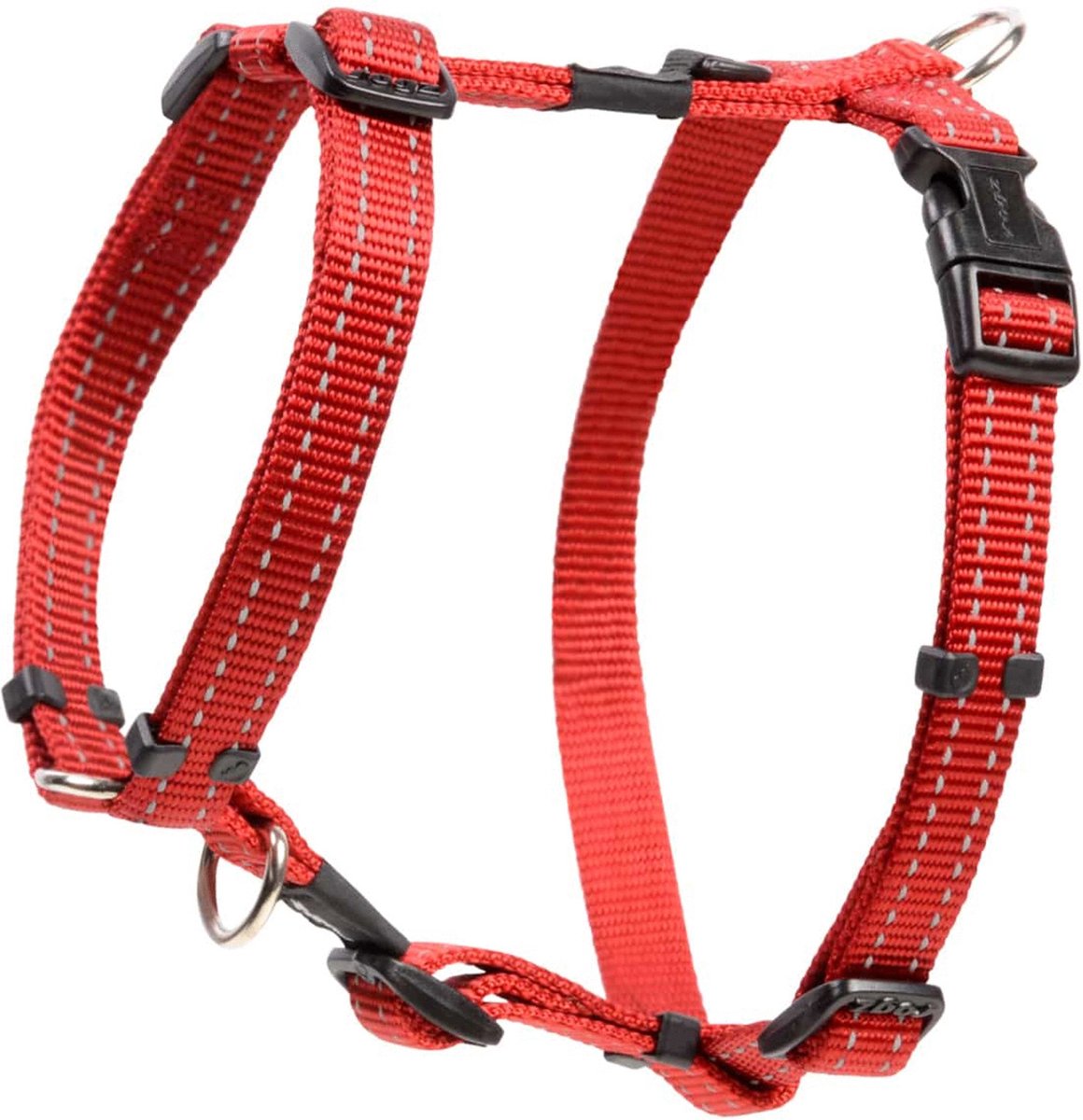 Rogz Utility Tuig Rood - Hondenharnas - Xl 60-100x2.5 Cm