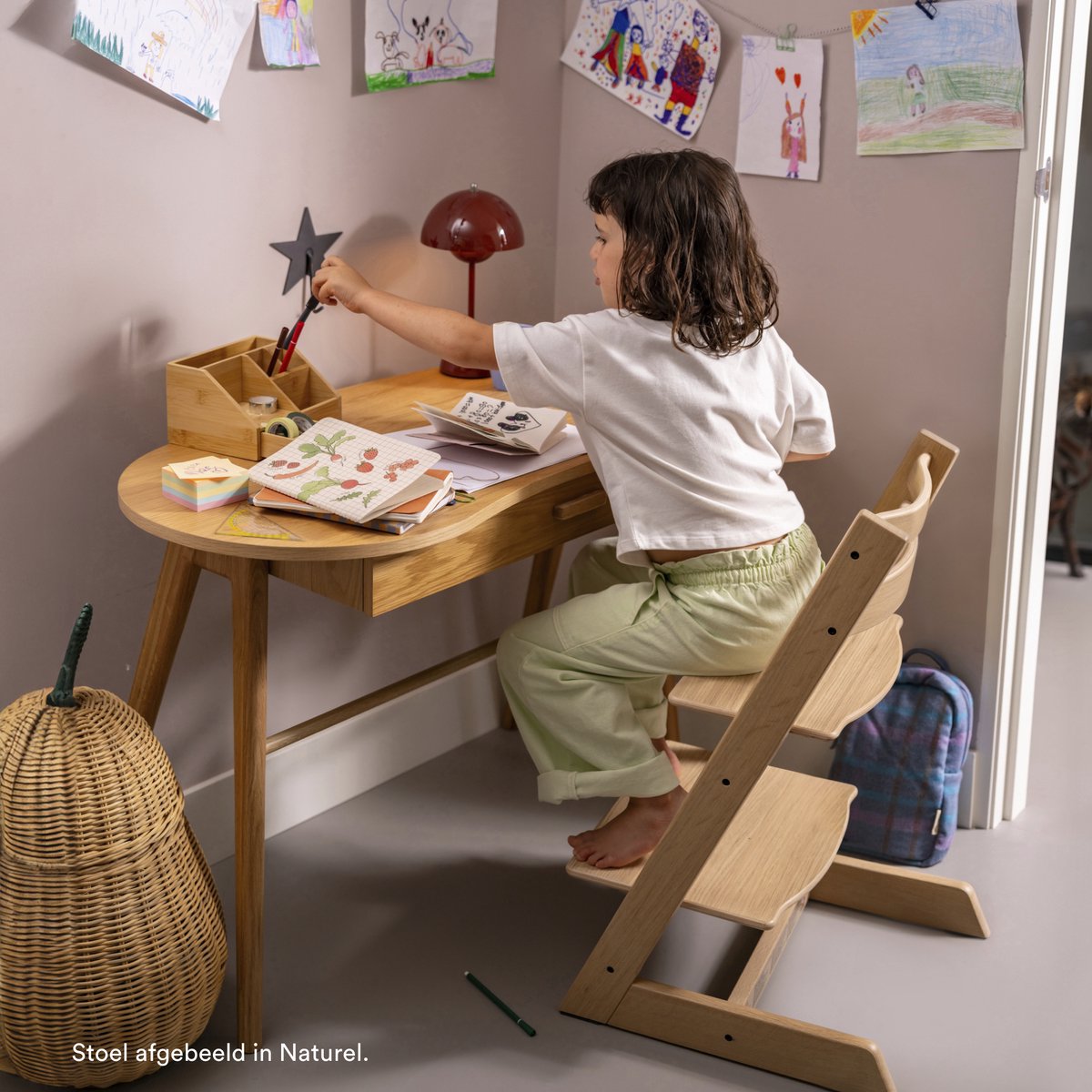 Stokke Tripp Trapp Kinderstoel - Whitewash thumbnail 4