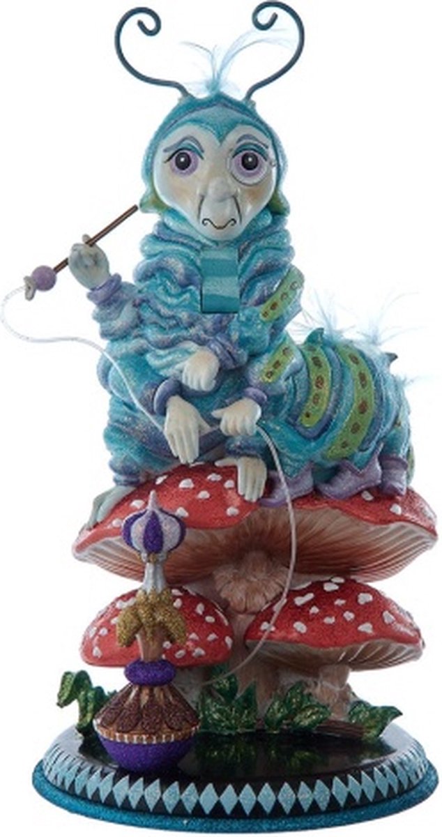 Kurt Adler Notenkraker Caterpillar Alice in Wonderland