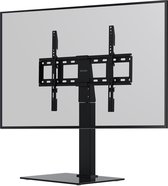 Auronic TV Standaard voor 32 t/m 85" TV's - TV Voet Universeel - In Hoogte Verstelbaar - Voor Flat-Screen en Curved - Draaibaar - Kantelbaar - Voor 55, 65 Inch en Meer - Zwart