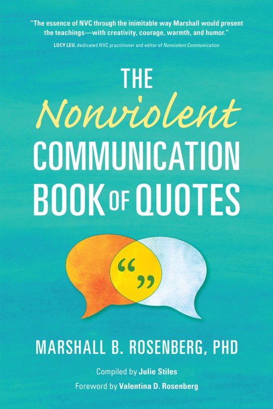 The Nonviolent Communication Book of Quotes - cover