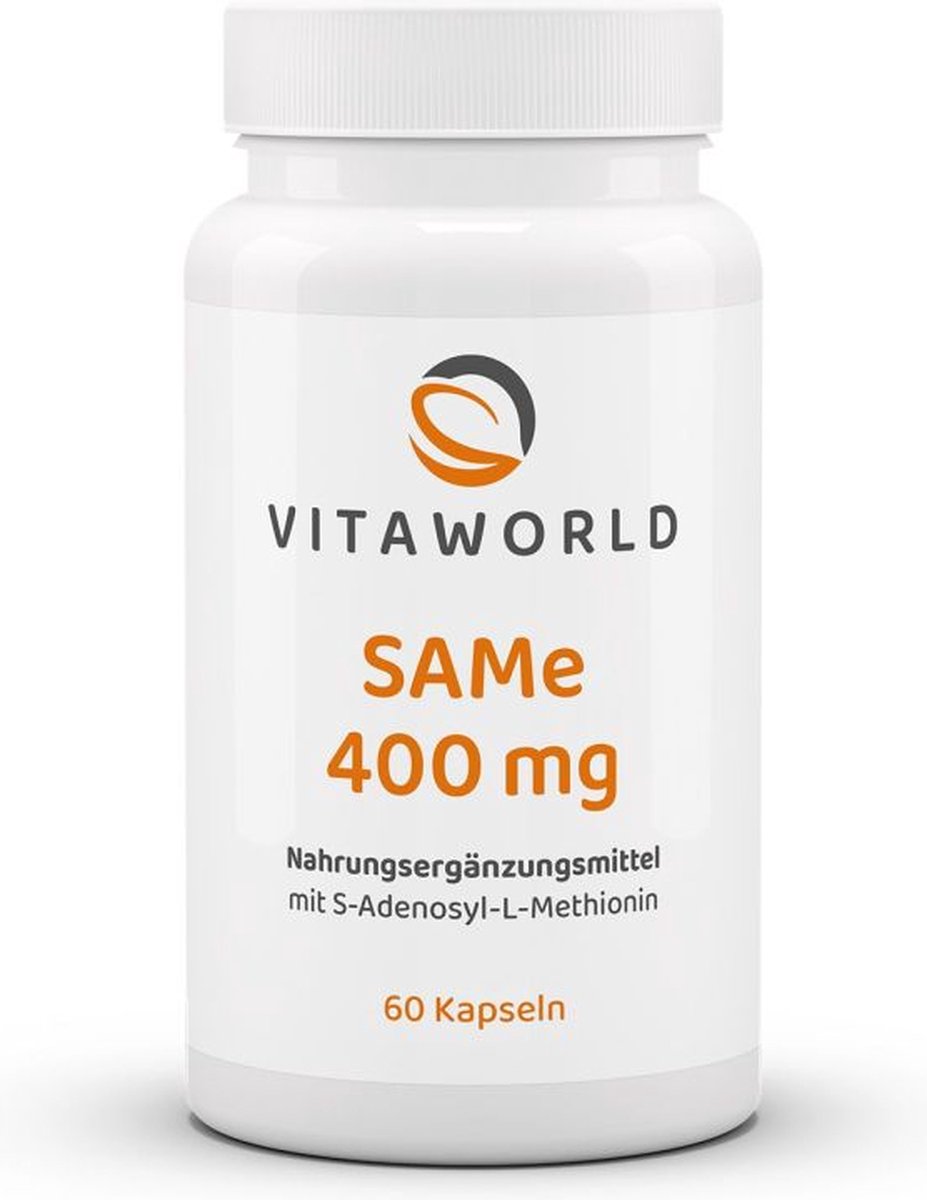 Vitaworld SAMe 400mg 60 capsules met S-adenosyl-L-methionine