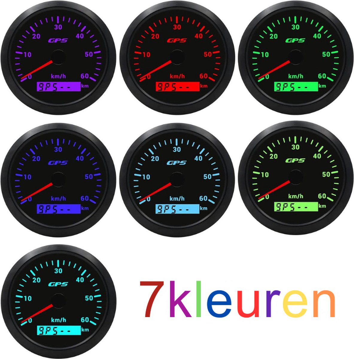 85 mm digitale GPS-snelheidsmeter mph klassieke retro stijl voor op maat gemaakt project motorfiets auto pick up 85 mm digitale GPS-snelheidsmeter mph klassieke retro stijl voor op maat gemaakt project motorfiets auto pick up