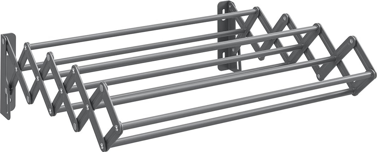 Goedkoopste Steel Dove Grey Was-droogcombinatie - Wasapparaatverhoger - Ruimtebesparende oplossing - 40 cm x 42 cm x 12 cm