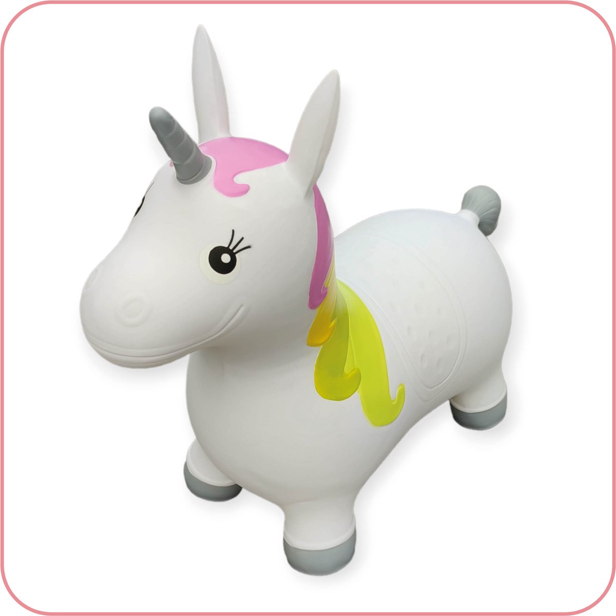 Jobber Toys Skippybal - Skippy Dieren Skippyballen - Unicorn speelgoed — afbeelding 7