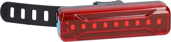LED fietslamp - Achterlicht fiets - Fietslicht - Zeer compact fietslampje - 5 verschillende standen - Micro USB oplaadbaar - 3,7V - 100-150m schijnafstand - Zwart — afbeelding 4