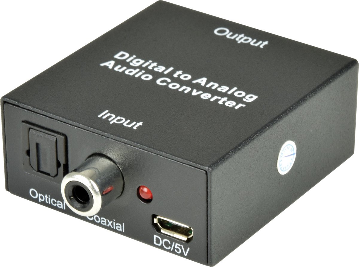 AV:Link Digitale audio naar analoge audio Converter