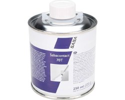 SABA Sabacontact 70T contactlijm - 250 ml blik - polyurethaan voor hout leer en kunststof
