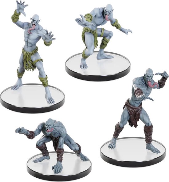 Wizkids D&D Icons of the Realms, figurines pré-peintes Armées de morts-vivants - Goules et ghasts ( Image)