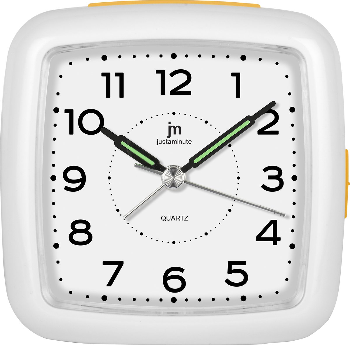 Just a Minute | Wekker | Wit - Geel