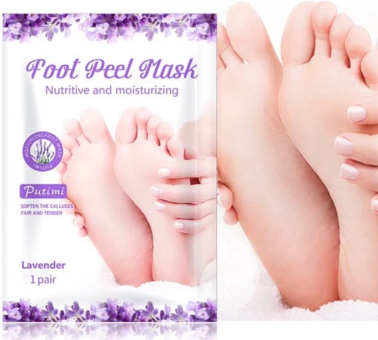 Eeltsokken Voet Masker - Voetmasker – Eeltsokken - Eelt en kloven zijn verleden tijd - Lavendel