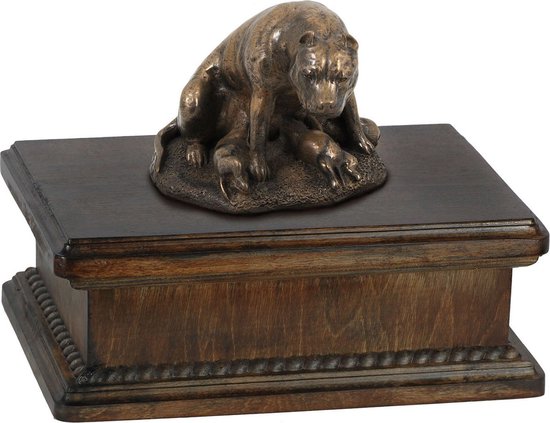 Houder Compleet Met Tekstplaatje Voor Op Gedenksteen  Urn  Het Is Fijn Als Jullie Graf Urn