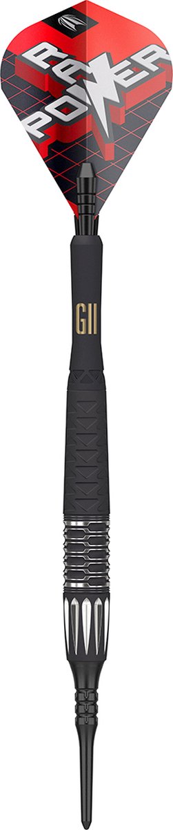 TTarget Phil Taylor Raw Power G11 95% Soft Tip - Dartpijlen