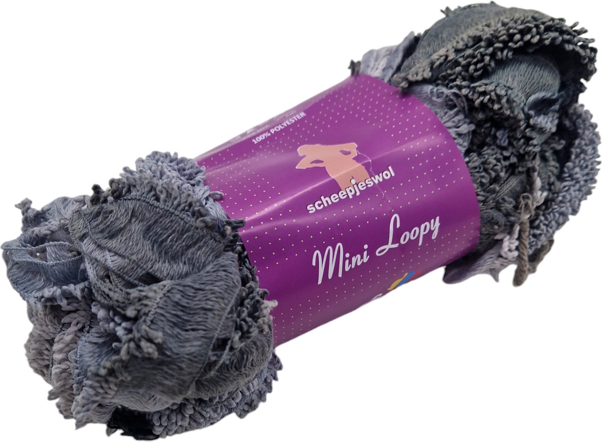 scheepjes miniLoopy kleur 3 voorgeluste wol scheepjeswol 120gram