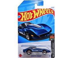 Hot Wheels Corvette Stingray Blue 109/250 - HW Dream Garage 5/5