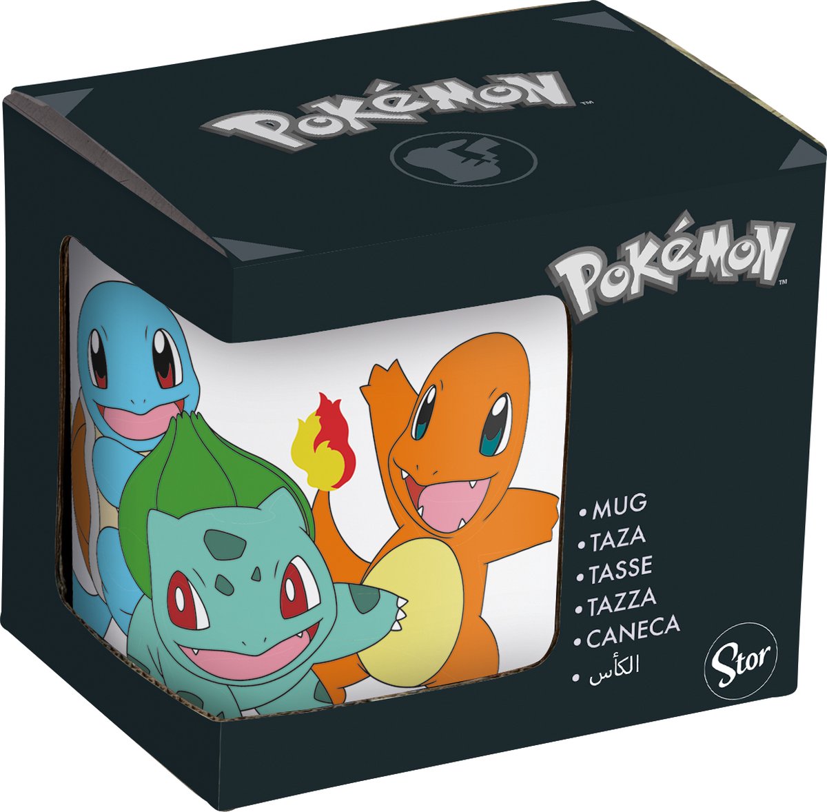 Pokémon keramische mok / drinkbeker - 325 ml - Gift box Squirtle Charmander Bulbasaur Pikachu — cadeau in Spellen & Speelgoed - foto 4