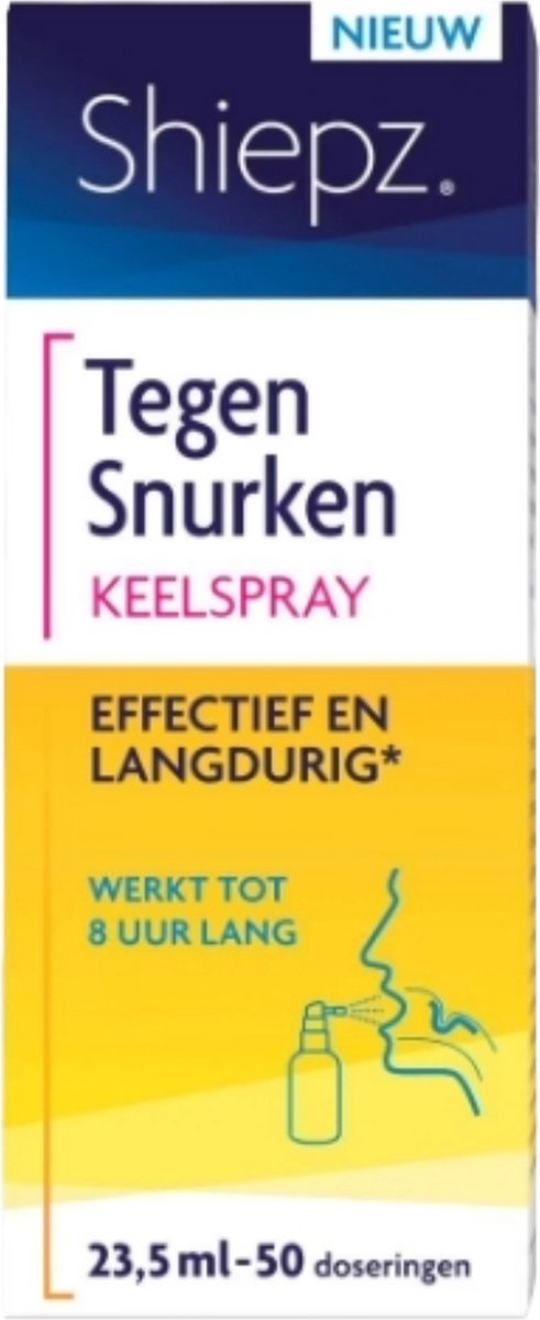 Shiepz Anti Snurk Keelspray 23,5 ml - 50 Doseringen