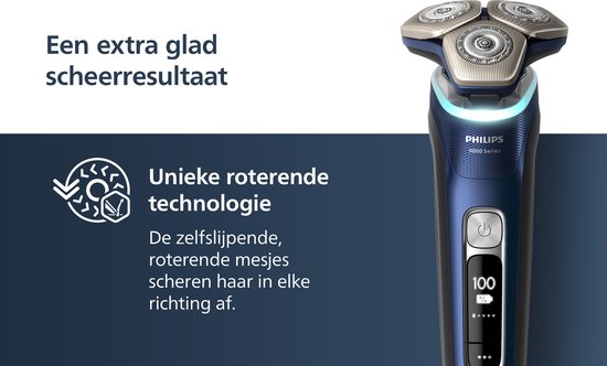 Philips Shaver Limited Edition 9000 Series S9980/54 - Elektrisch scheerapparaat – met trimmer – mannen - Quick Clean Pod