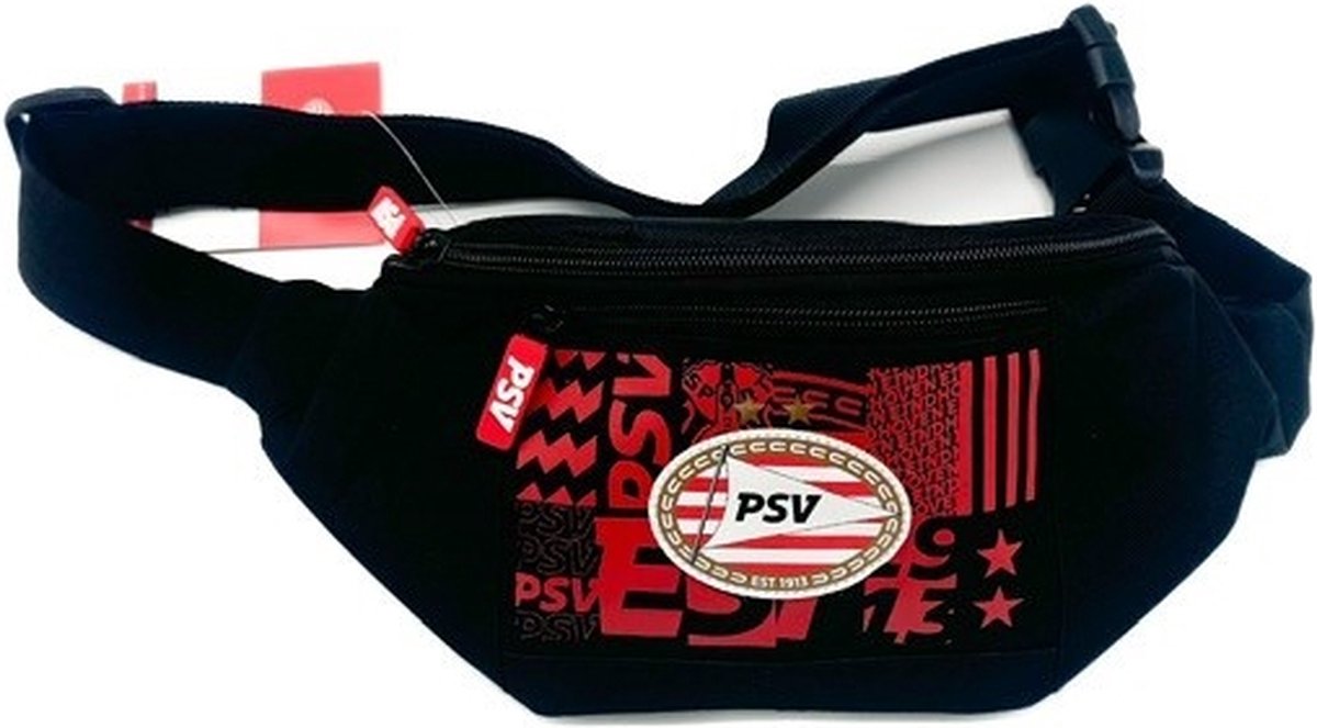 PSV Heuptas Blokken Zwart Rood