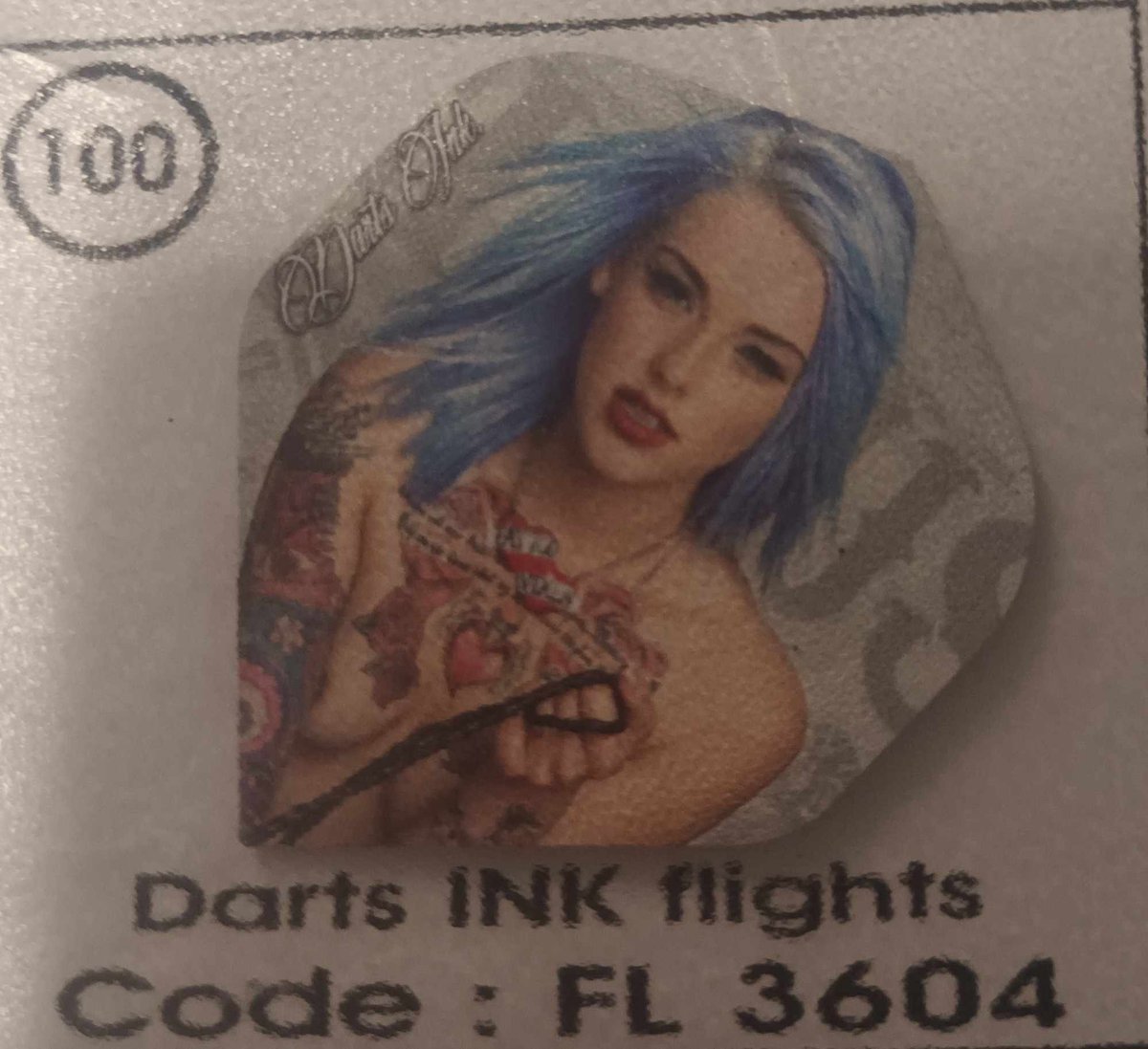 Dart Flights - 10 sets (30 stuks) - 100 micron - 3604