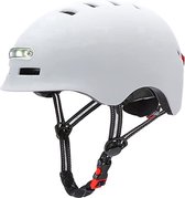 Mogi Products Fietshelm met LED-verlichting met voor- en achterlicht|Maat XL 61-64 cm|SMART helm| Fiets, Step|