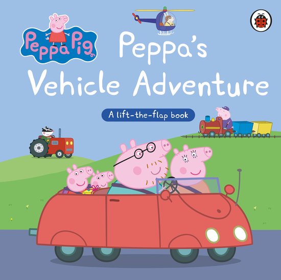 Peppa Pig- Peppa Pig: Peppa’s Vehicle Adventure - cover