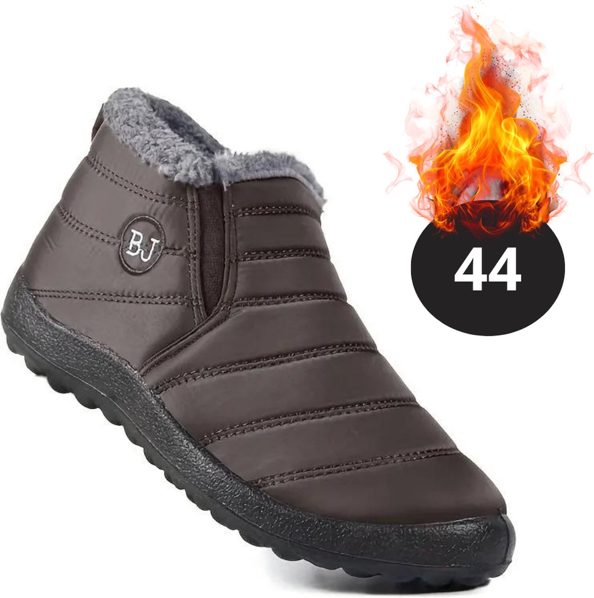 Livano Snowboots Sneeuwschoenen Sneeuwboots Dames Wintersport Ski Skischoenen – 44 Laag Creme
