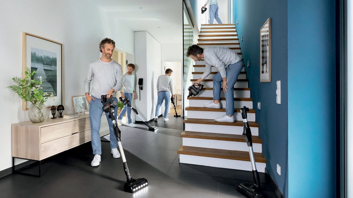 Bosch Unlimited 7 BCS711A - draadloze steelstofzuiger - grijs – foto 7