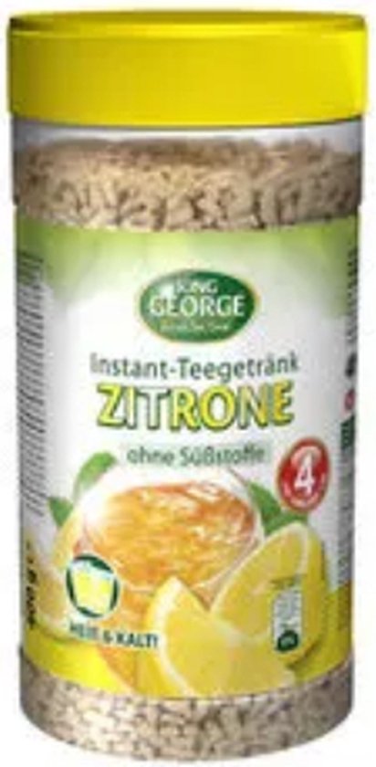 King George - Theedrank Citroen - 12 x 400 gram