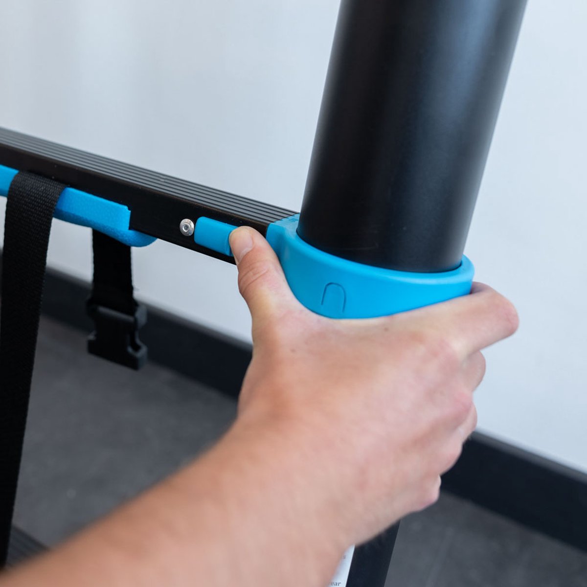 Telescoopladder Eurostairs | Vouwladder 4,1 meter | 14 treden met softclose – foto 4