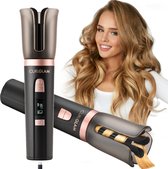 CURLGLAM® Automatische Krultang - 5 in 1 Krultang - Draadloos - Haarkruller - Krulborstel Roterend - Airstyler
