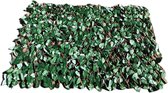 vidaXL - Trellissen - 5 - st - met - kunstbladeren - 180x60 - cm - wilgenhout