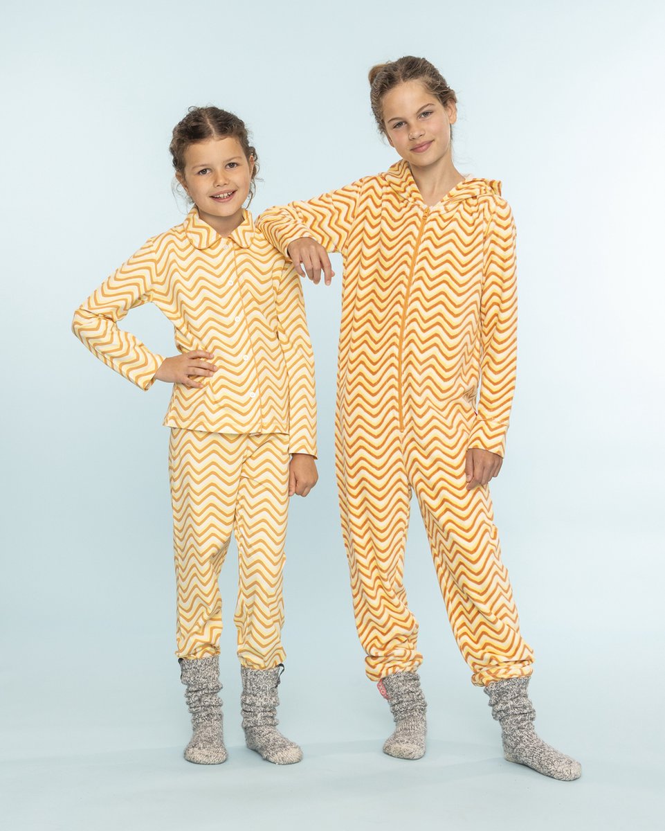 Claesen's ® - Pyjama245333G-Zig Zag-6 Geel