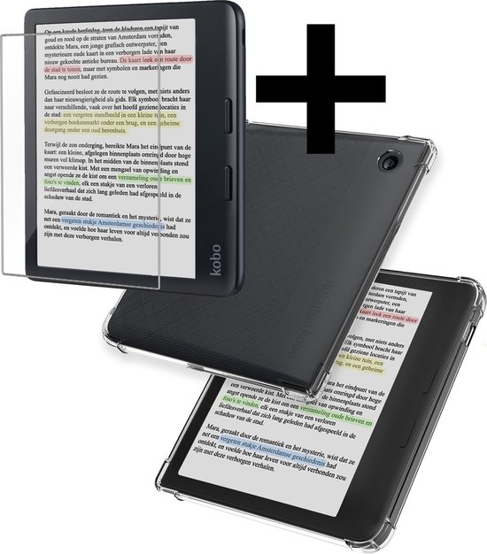 Vakarey pour Kobo Libra Colour Étui avec Porte-Stylo,Soeil Housse