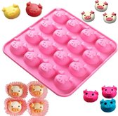 Dobla Chocoladedecoratie Safari Dier Assortiment (90 stuks