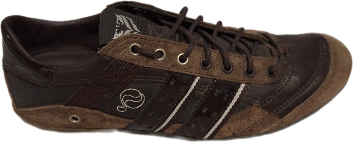QUICK-SNEAKER-ALIANO-BRWN-LEER/SUEDE-SIZE 41