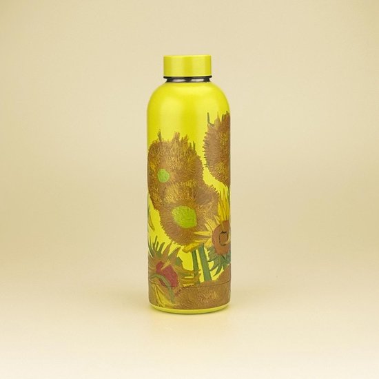 Waterfles Van Gogh Zonnebloemen van MAIWEI — afbeelding 2