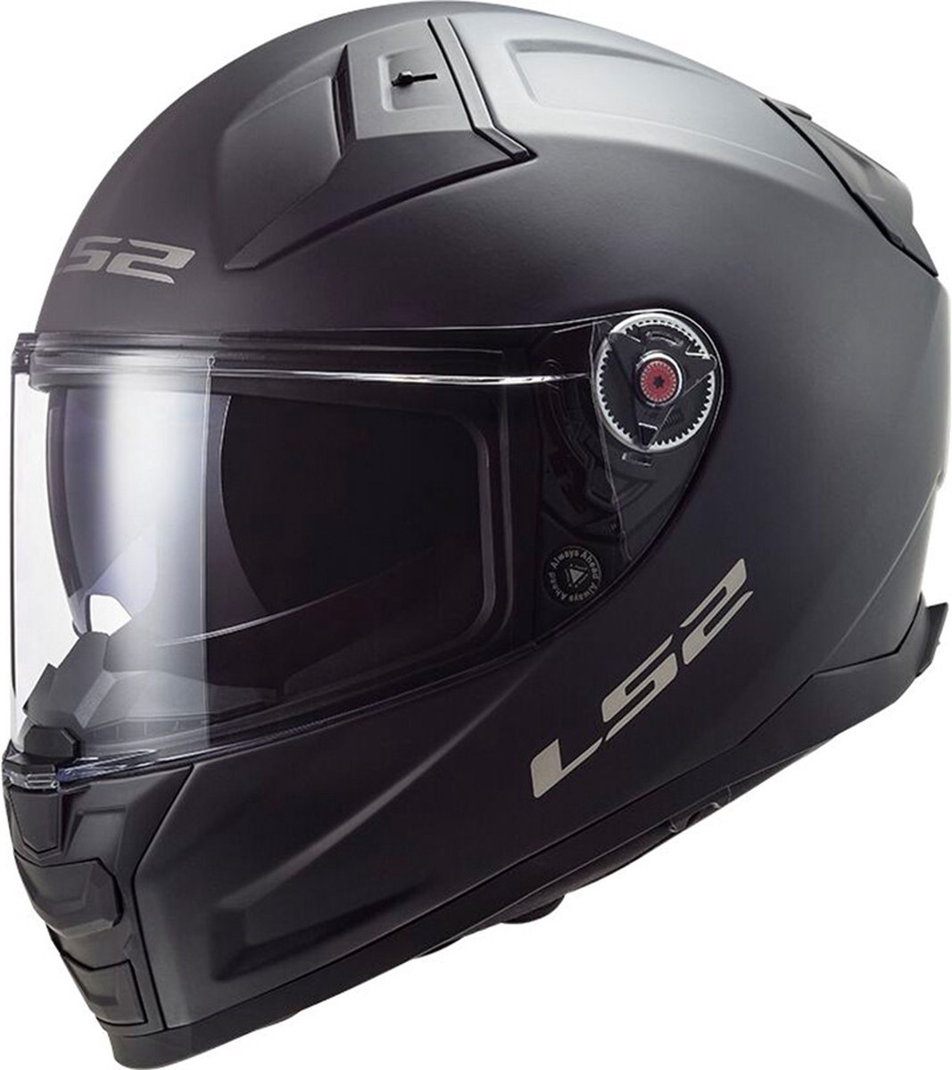 LS2 FF811 Vector II M.Black With LS2-4X UCS-06 XXS - Maat XXS - Helm