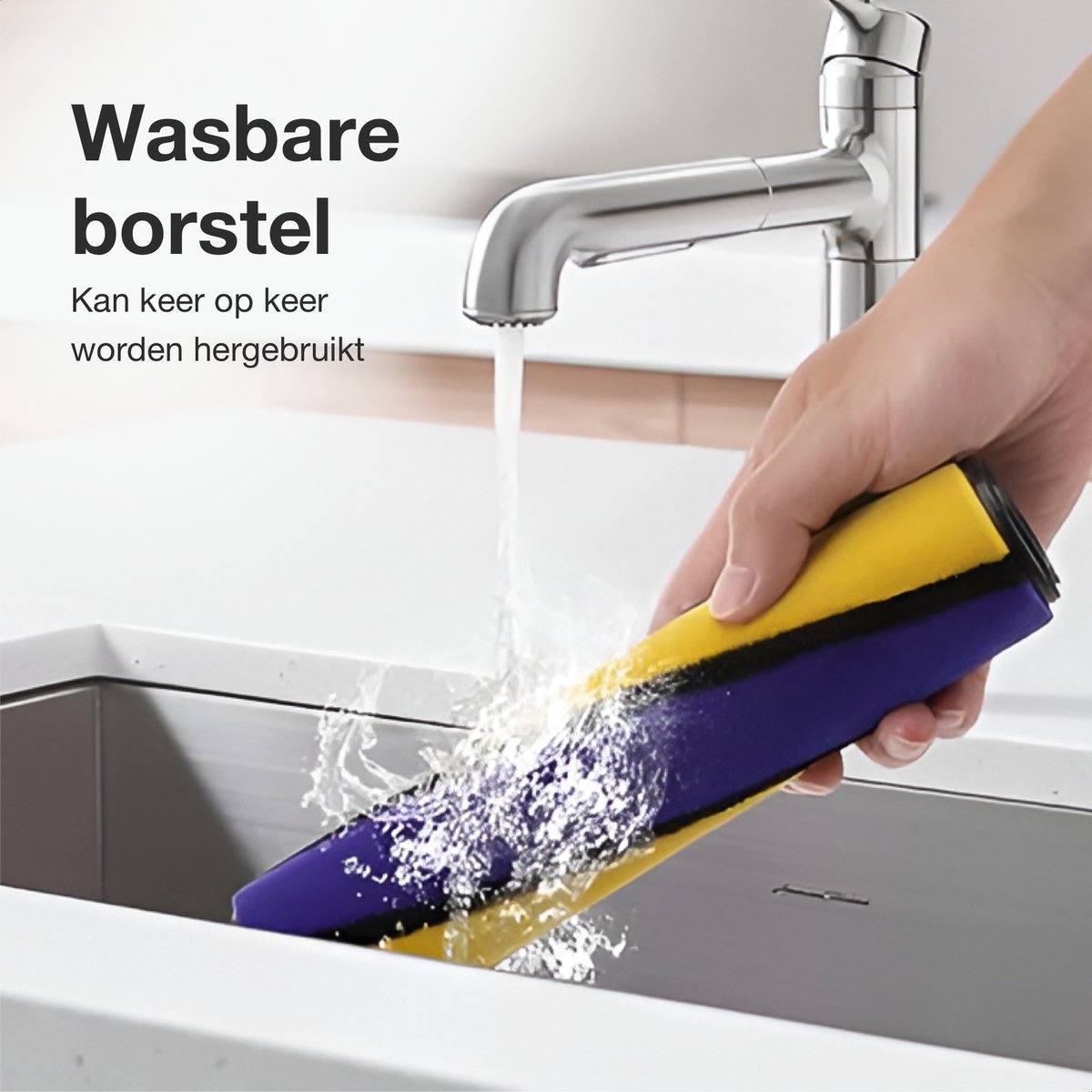 SVENNE® Zuigmond met Groen Licht en Stofdetectie - Geschikt voor Dyson V15 / V11 / V10 / V8 / V7 - Mondstuk met LED Verlichting - Parketborstel Accessoires & Onderdelen voor Steelstofzuiger - Opzetstuk Borstel - Triggerlock - Wasbaar — afbeelding 6